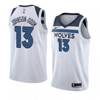 Maglia Minnesota Timberwolves Darius Johnson-Odom NO 13 Association 2018 Bianco