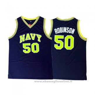 Maglia Navy David Robinson NO 50 Blu