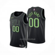 Maglia New Orleans Pelicans Personalizzate Citta 2025-26 Nero