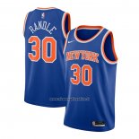 Maglia New York Knicks Julius Randle #30 Icon 2020-21 Blu