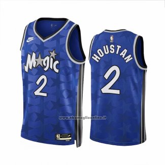 Maglia Orlando Magic Caleb Houstan #2 Classic 2023-24 Blu