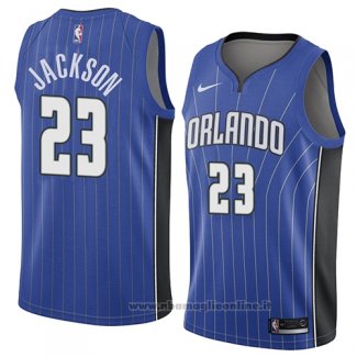 Maglia Orlando Magic Justin Jackson NO 23 Icon 2018 Blu