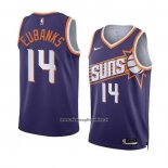 Maglia Phoenix Suns Drew Eubanks #14 Icon 2023-24 Viola