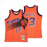 Maglia Phoenix Suns Steve Nash No 13 Mitchell & Ness 1996-97 Arancione