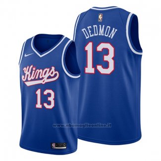 Maglia Sacramento Kings Dewayne Dedmon NO 13 Classic Edition 2019-20 Blu