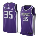 Maglia Sacramento Kings Marvin Bagley III NO 35 Icon 2018 Viola