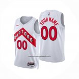 Maglia Toronto Raptors Personalizzate Association 2024-25 Bianco