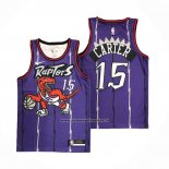 Maglia Toronto Raptors Vince Carter #15 Classic Edition Viola