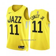 Maglia Utah Jazz Mike Conley JR. #11 Icon 2022-23 Giallo