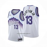 Maglia Utah Jazz Walter Clayton Jr No 13 Association 2025-26 Bianco