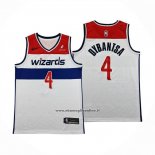 Maglia Washington Wizards Aj Dybantsa No 4 Association 2025-26 Bianco