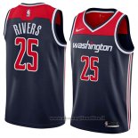 Maglia Washington Wizards Austin Rivers NO 25 Statement 2018 Nero