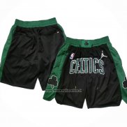 Pantaloncini Boston Celtics Just Don Citta Verde