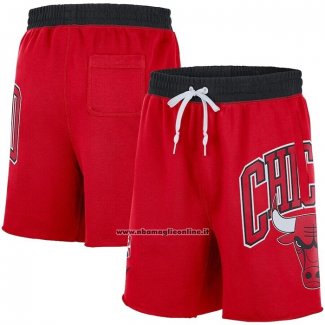 Pantaloncini Chicago Bulls Big Logo Just Don Rosso