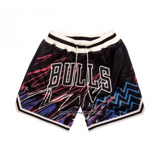 Pantaloncini Chicago Bulls Just Don Nero4