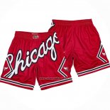Pantaloncini Chicago Bulls Mitchell & Ness Rosso