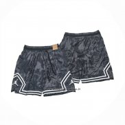 Pantaloncini Jordan Just Don Nero Grigio1