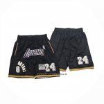 Pantaloncini Los Angeles Lakers Mitchell & Ness Hardwood Classics Nero  Pantaloncini Los Angeles Lakers Mitchell & Ness Hardwood Classics Nero
