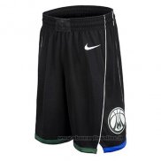 Pantaloncini Milwaukee Bucks 2017-18 Nero2