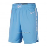 Pantaloncini Minnesota Timberwolves Citta Edition Blu