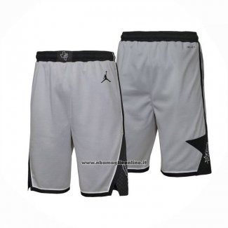 Pantaloncini San Antonio Spurs Statement 2025-26 Grigio