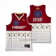 Maglia All Star 2006 Kobe Bryant #8 Rosso Bianco