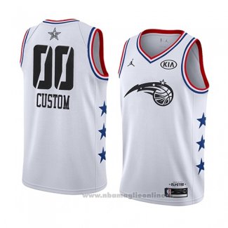 Maglia All Star 2019 Orlando Magic Personalizzate Bianco