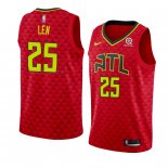 Maglia Atlanta Hawks Alex Len NO 25 Statement 2018-19 Rosso