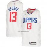 Maglia Bambino Los Angeles Clippers Paul George #2 Association 2020-21 Bianco