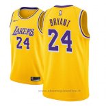 Maglia Bambino Los Angeles Lakers Kobe Bryant NO 24 Icon 2018-19 Giallo