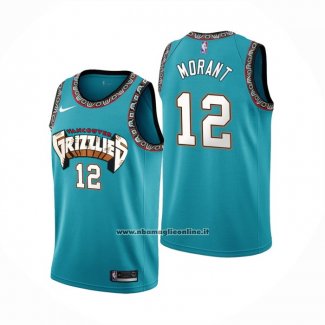 Maglia Bambino Memphis Grizzlies Ja Morant #12 Classic Throwback Verde