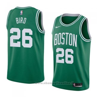 Maglia Boston Celtics Jabari Bird NO 26 Icon 2018 Verde
