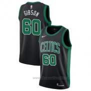 Maglia Boston Celtics Jonathan Gibson NO 60 Statement 2017-18 Nero