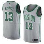 Maglia Boston Celtics Marcus Morris NO 13 Citta 2018 Grigio