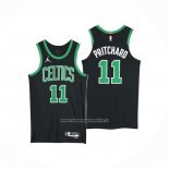 Maglia Boston Celtics Payton Pritchard No 11 Statement 2025-26 Nero