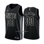Maglia Brooklyn Nets Nic Claxton #33 Statement 2022-23 Nero