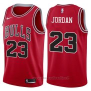 Maglia Chicago Bulls Michael Jordan NO 23 2017-18 Rosso