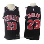 Maglia Chicago Bulls Michael Jordan NO 23 Nike Nero