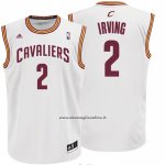 Maglia Cleveland Cavaliers Kyrie Irving #2 Bianco