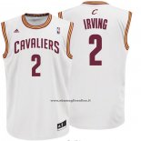 Maglia Cleveland Cavaliers Kyrie Irving #2 Bianco