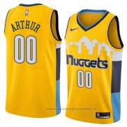 Maglia Denver Nuggets Darrell Arthur NO 00 Statement 2018 Giallo