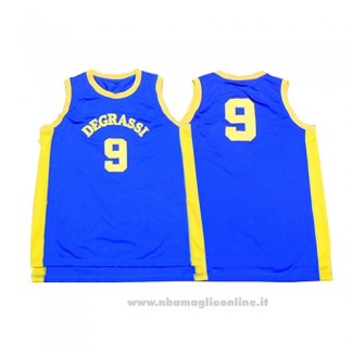 Maglia Film Degrassi NO 9 Bianco