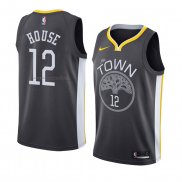 Maglia Golden State Warriors Danuel House NO 12 Statement 2018 Nero