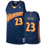 Maglia Golden State Warriors Draymond Green NO 23 2009-10 Hardwood Classics Blu