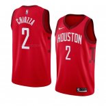 Maglia Houston Rockets Chris Chiozza NO 2 Earned 2018-19 Rosso