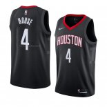 Maglia Houston Rockets Danuel House NO 4 Statement 2018 Nero