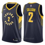 Maglia Indiana Pacers Darren Collison NO 2 Icon 2017-18 Blu