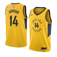 Maglia Indiana Pacers Omari Johnson NO 14 Statement 2018 Giallo