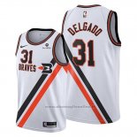 Maglia Los Angeles Clippers Angel Delgado NO 31 Classic Edition 2019-20 Bianco