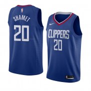 Maglia Los Angeles Clippers Landry Shamet NO 20 Icon 2018 Blu